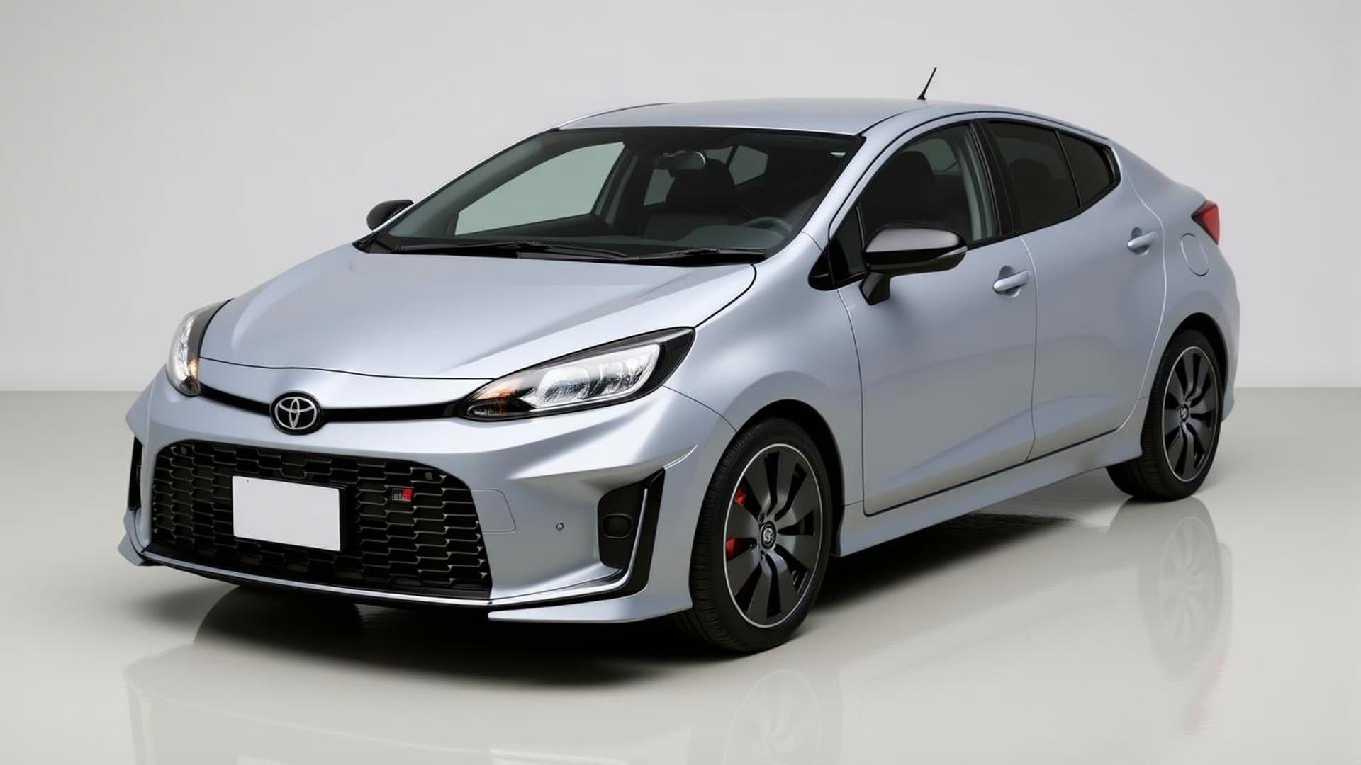 Toyota Aqua — Front