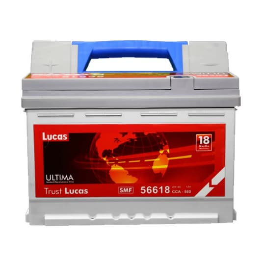 Lucas Ultima ULT G 56618 DIN 66L Maintenance Free Car Battery