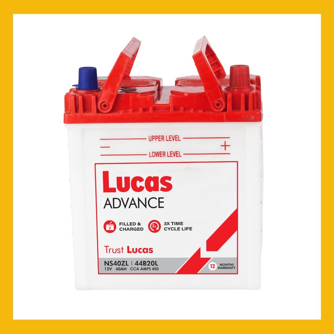 Lucas Advance PC Adv N50ZL Maintenance Free Car Battery