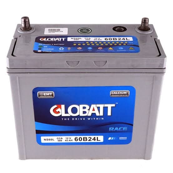 Globatt Race EFB NS60/L/S Maintenance Free Battery