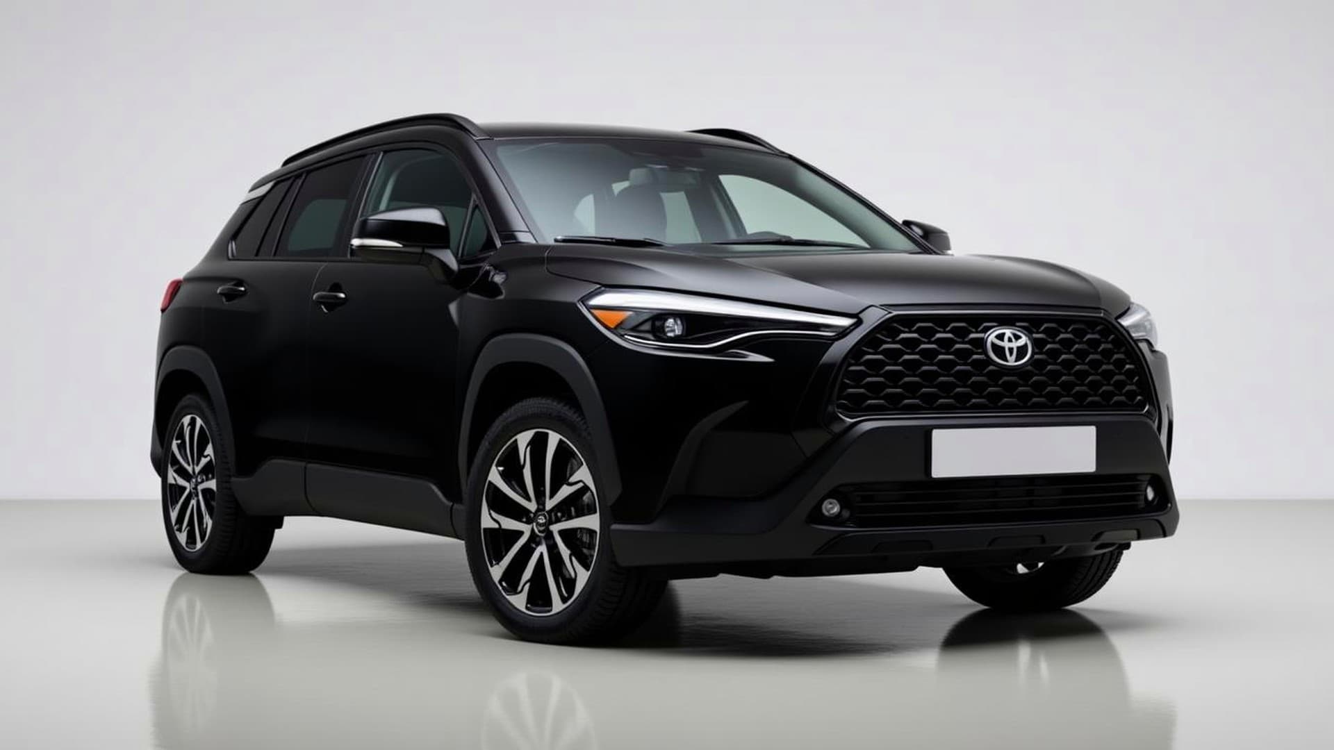 Toyota Corolla Cross 1.8 Hybrid All-Wheel Drive 2022 Black 2