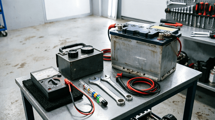 12V Battery Health Check & Diagnostic