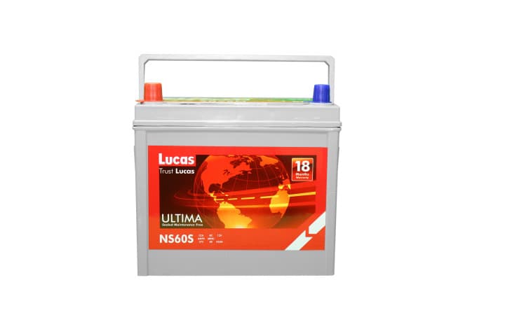 Lucas Ultima ULT NS60/S/L Sealed Maintenance Free Battery