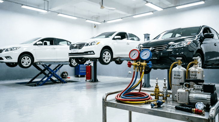 AC Performance Diagnostic & Inspection – Sedan & Hatchback