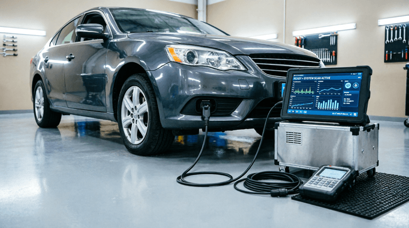 Advanced Vehicle Computer Diagnostic Scan