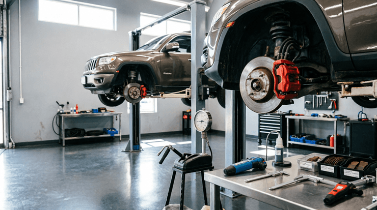 Brake System Safety Inspection – SUV, Jeep & Micro