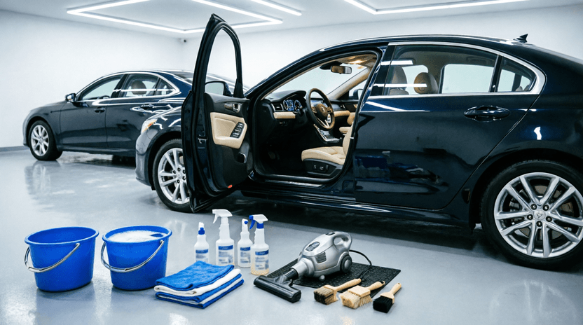 Complete Interior & Exterior Cleaning