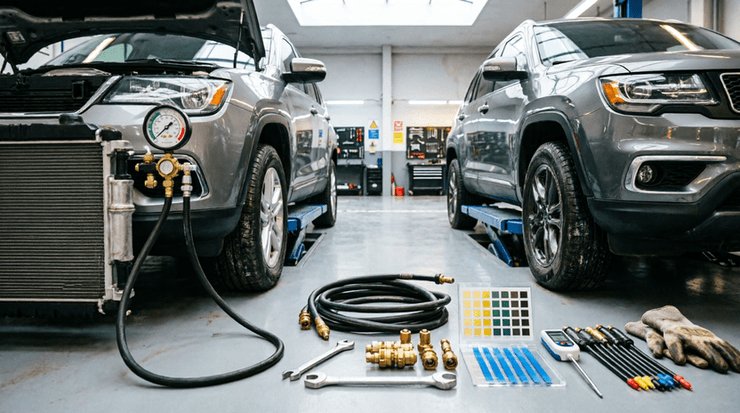 Cooling System Performance Inspection – SUV, Jeep & Micro