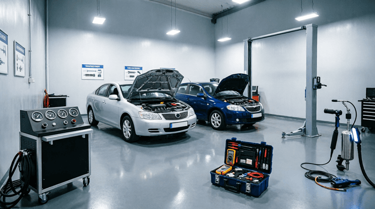 Emission & Exhaust Health Check – Sedan & Hatchback