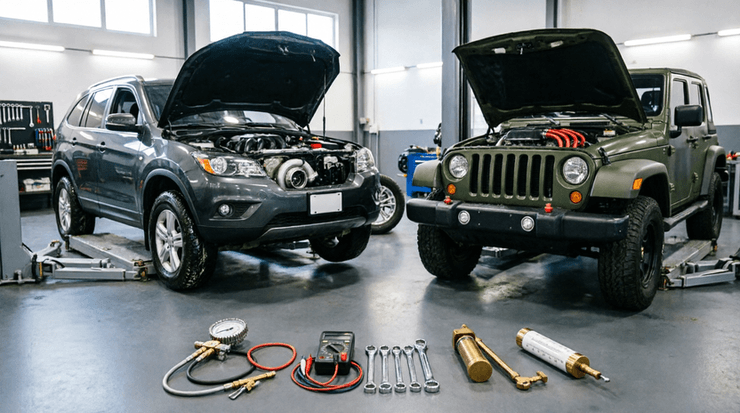 Engine Diagnostic & Performance Inspection – SUV, Jeep & Micro