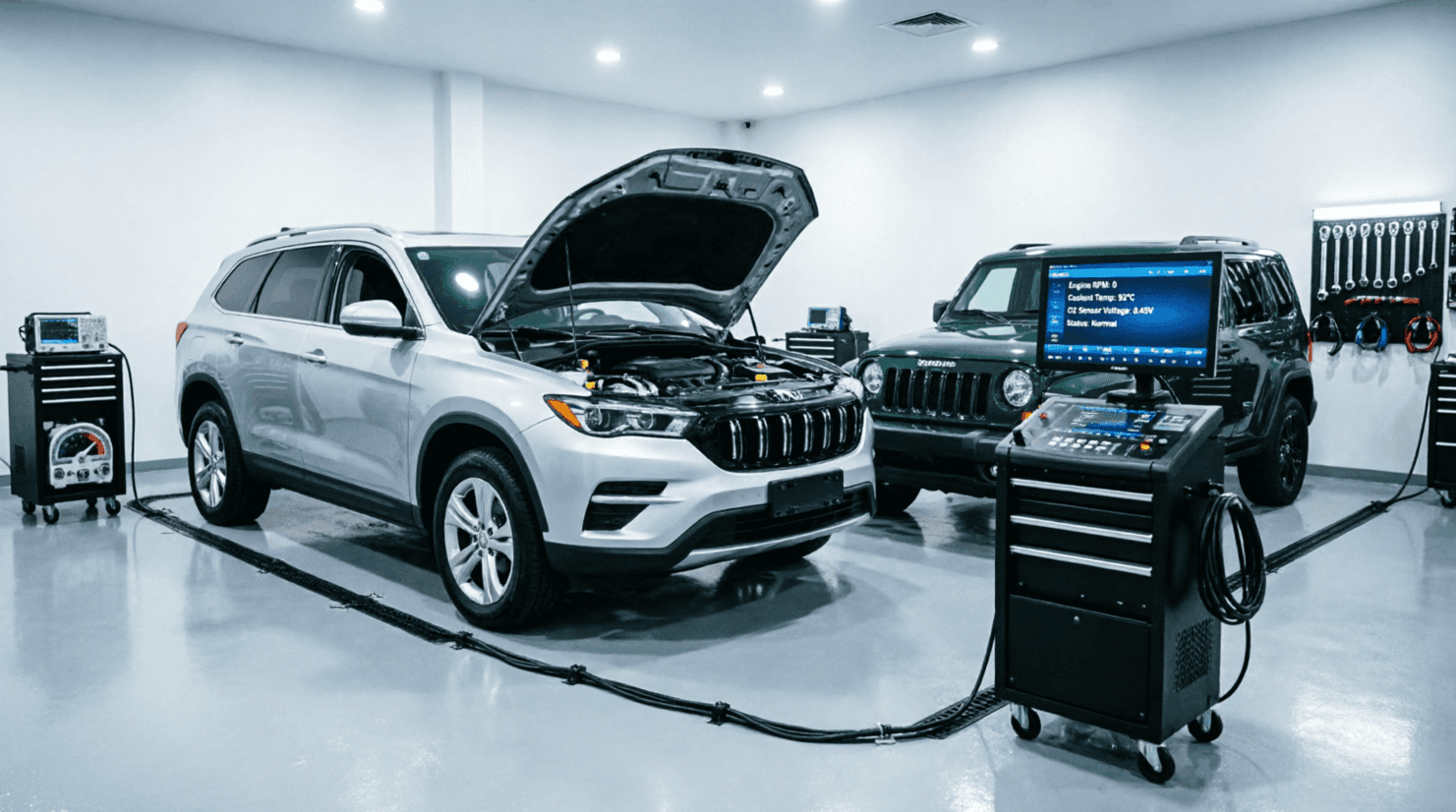Engine System Diagnostic & Health Inspection – SUV, Jeep & Microbus
