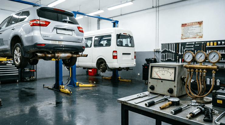 Exhaust & Emission System Inspection – SUV, Jeep & Micro