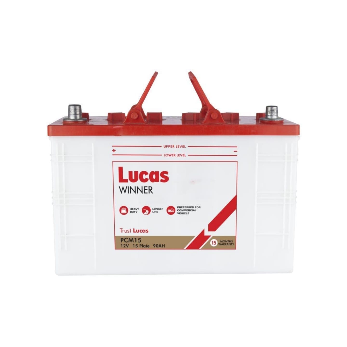 Lucas Winner PCM15 Automotive Battery for Passenger Cars