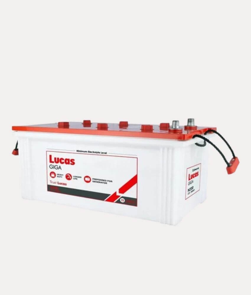 Lucas Giga N200/SP Heavy-Duty Industrial Transport Battery