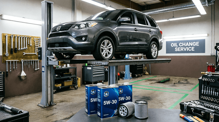 Oil & Filter Replacement Service – SUV, Jeep & Microbus