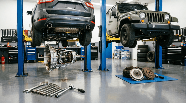 Transmission & Clutch Diagnostic Inspection – SUV, Jeep & Micro