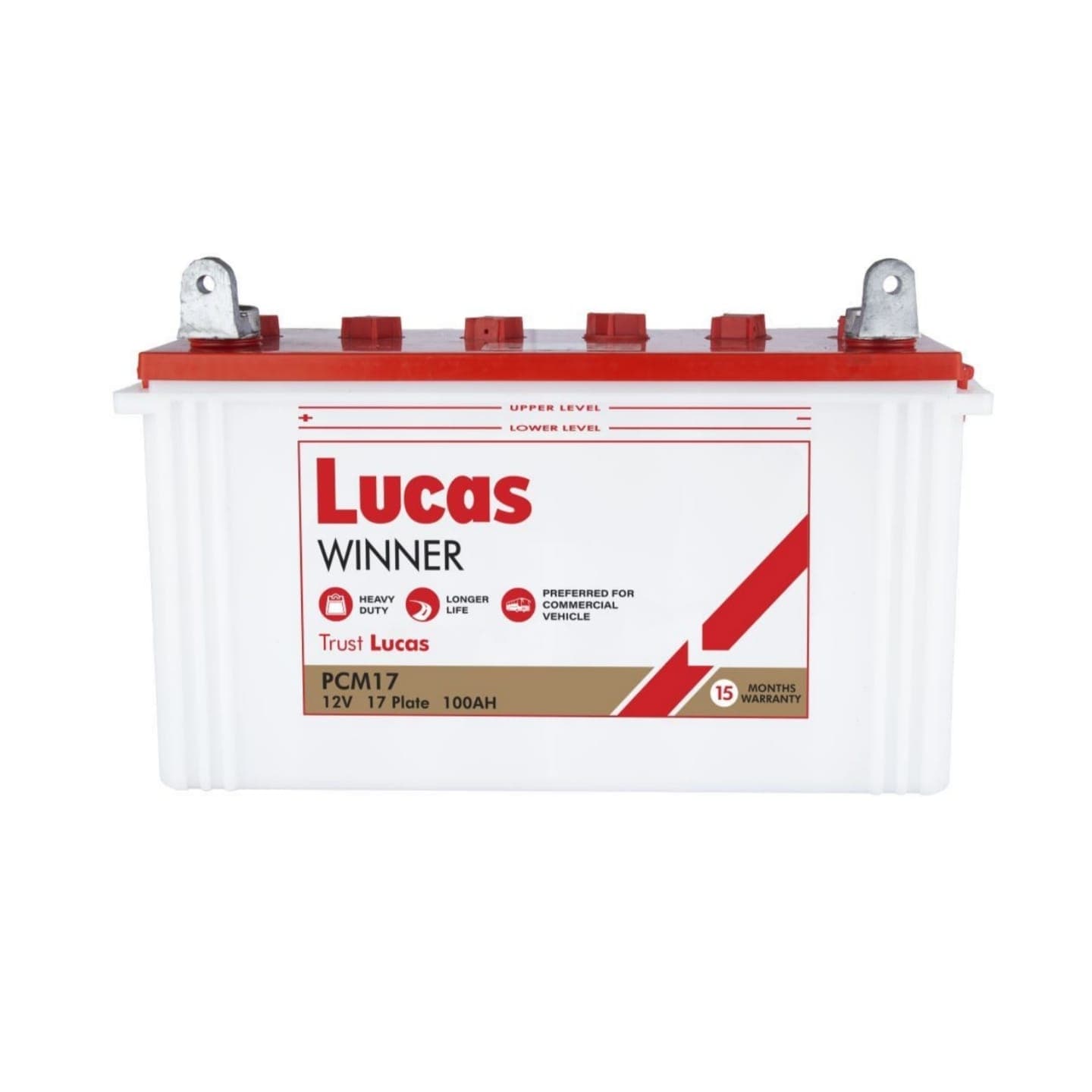 Lucas Winner PCM17/RP Heavy-Duty Automotive Car Battery